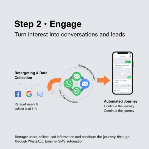 Turn interest into conversations and leads