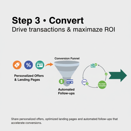 Drive transactions & maximize ROI