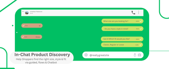 In-chat product discovery